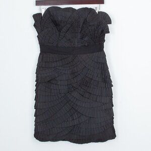 Diane Von Furstenberg Womens Josun Strapless Silk Cocktail Dress Size 2 Event